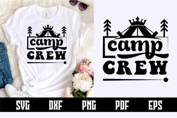 Camp Crew SVG Design: A Versatile Graphic Asset for Bloggers and Content Creators