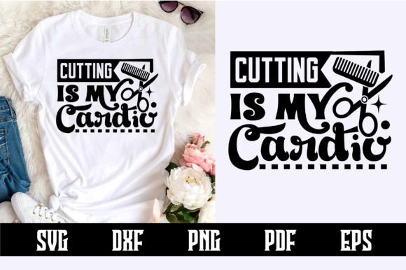 Cutting Is My Cardio: A Graphics Asset for Creative Bloggers and Craft Enthusiasts