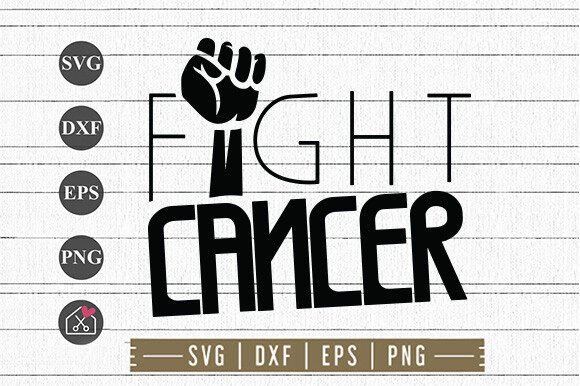 Fight Cancer SVG Cut File: A Powerful Graphic Design Asset for Crafts and Branding