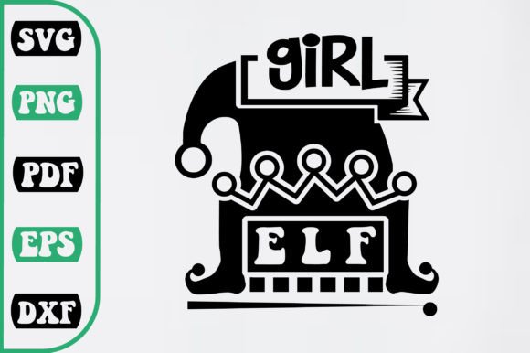 Girl Elf SVG Design: A Versatile Graphic Asset for Crafts and Local Branding