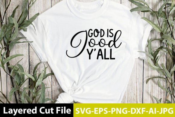 God Is Good Y All SVG Design: A Versatile Graphic Asset for Crafts and Creative Projects