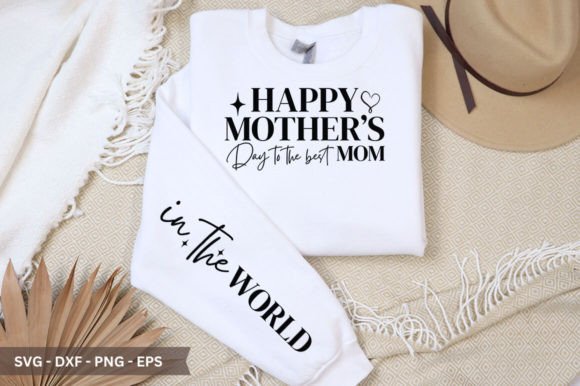 Happy Mother’s Day Sleeve SVG: A Versatile Graphic Design Asset for Creative Publishers