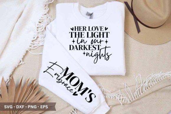 Her Love the Light Sleeve SVG: A Versatile Graphic Design Asset for Content Creators