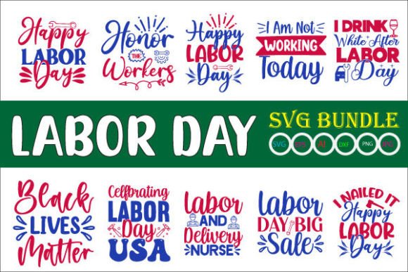 Labor Day SVG Bundle: A Versatile Graphic Design Asset for Crafters