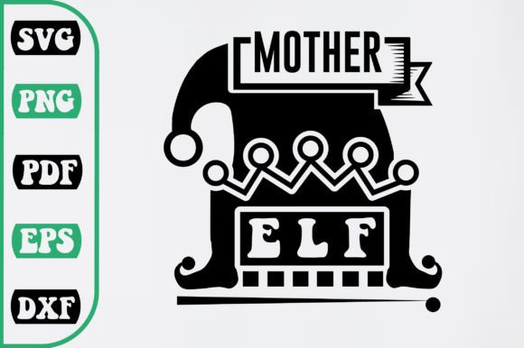 Mother Elf SVG Design: A Versatile Graphic for Bloggers and Content Creators