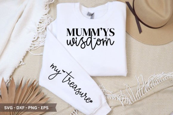 Mummy’s Wisdom Sleeve SVG: A Versatile Graphic for Crafts and Handmade Projects