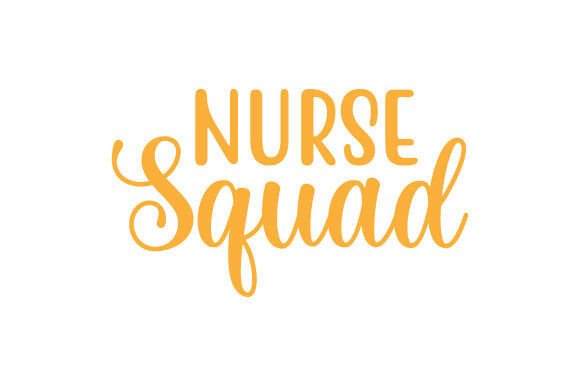 Nurse Squad SVG PNG Free Sublimation for Crafts and Graphics