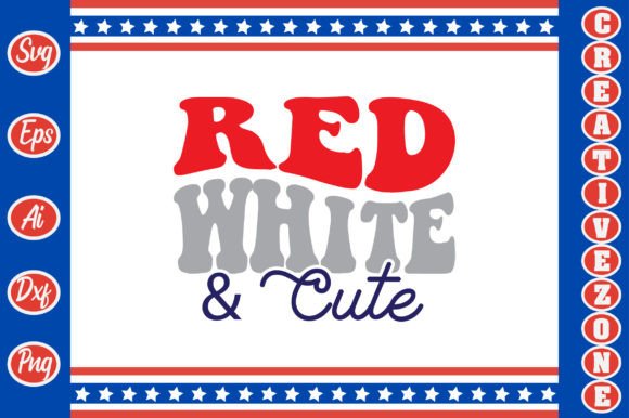 Red White Cute: A Versatile Graphic Design Asset for Local Business Branding
