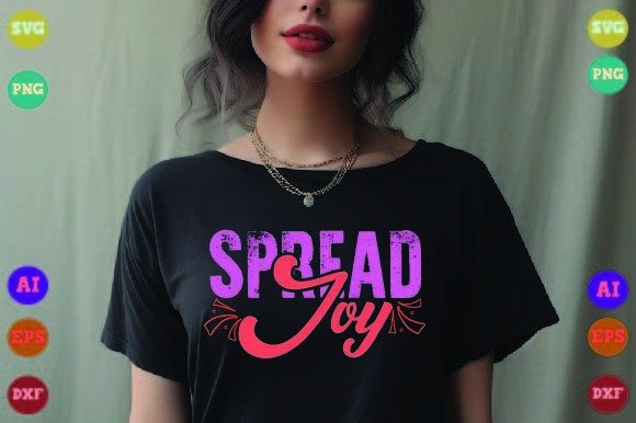 Spread Joy: A Versatile Graphic Design Asset for Crafts and Creative Projects