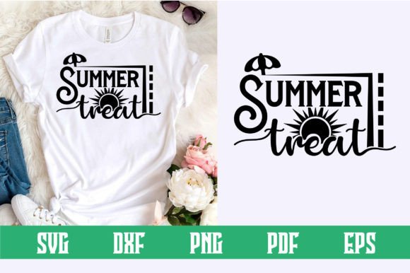 Summer Treat SVG Design: A Graphics Asset for Crafting Polished Content