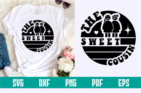 The Sweet Cousin SVG Design: A Versatile Graphic for Crafts and Marketing
